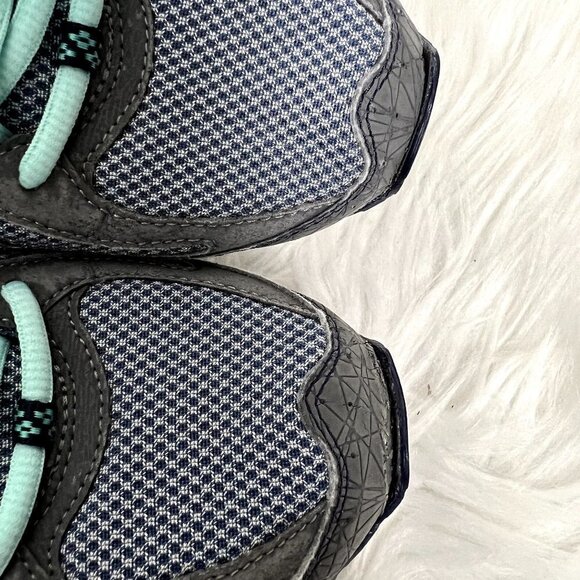 Asics Gel Sonoma Womens 9 Trail Running Shoes Gray Turquoise Athletic - Picture 10 of 11